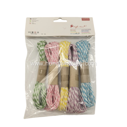 Easter colorful paper rope